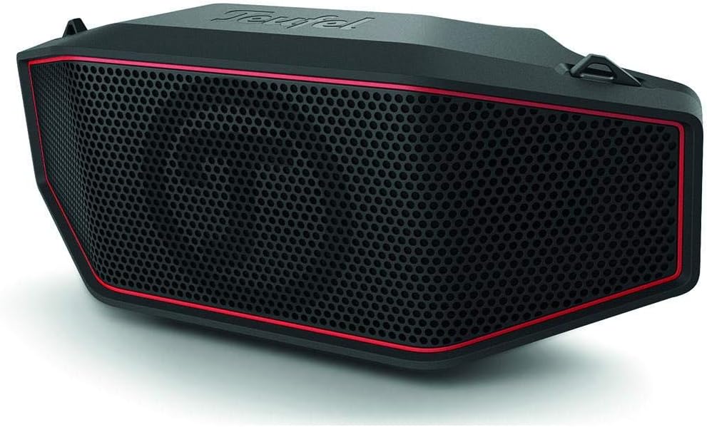 Teufel ROCKSTER Cross Altoparlante stereo Bluetooth portatile Wireless musica Batteria fino a 16 ore Protezione dagli spruzzi d'acqua IPX5 Nero