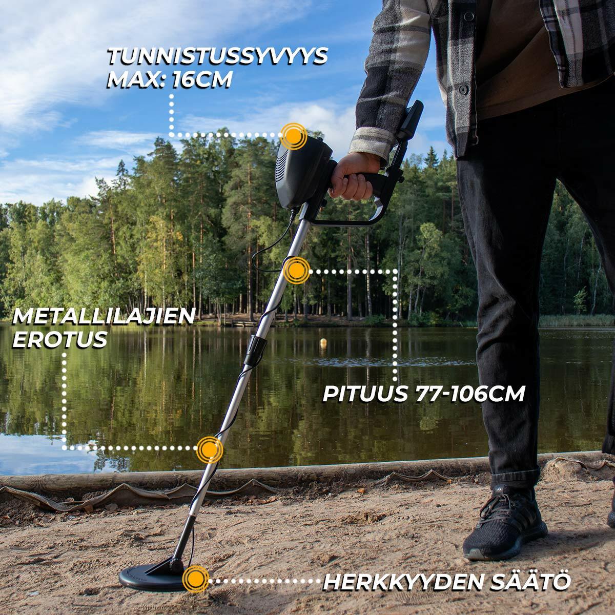 Klondike Metalldetector Premium