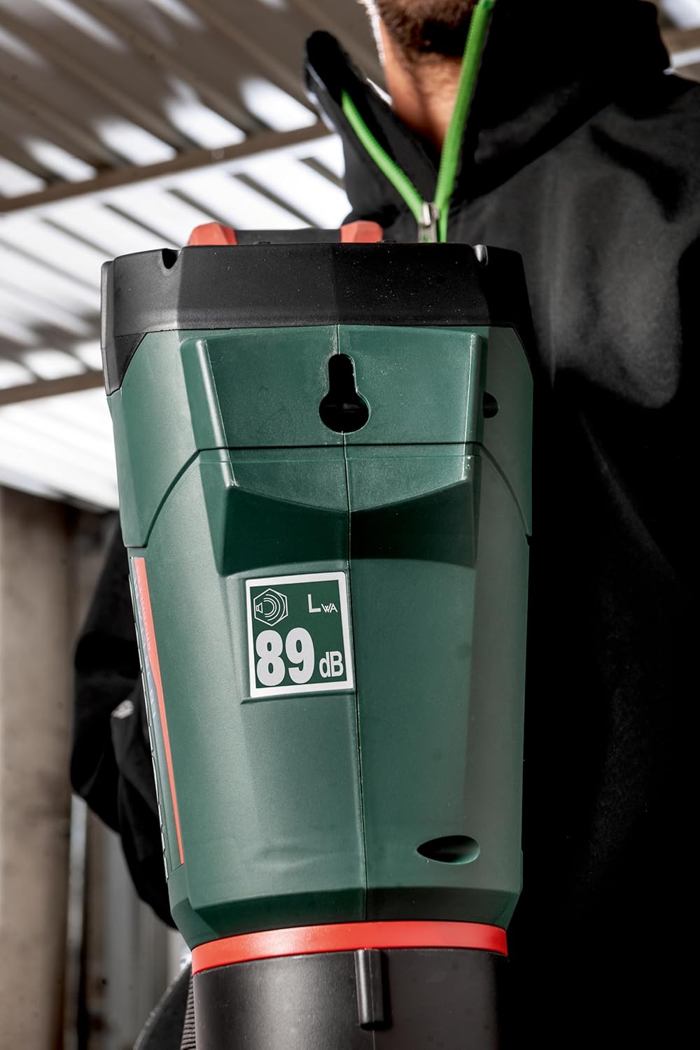 metabo Soffiatore a batteria LB 18 LTX BL – 601607850 – 18 V – Soffiatore a batteria silenzioso con motore potente e forza di soffiaggio costante – Senza batteria e caricabatteria, Verde