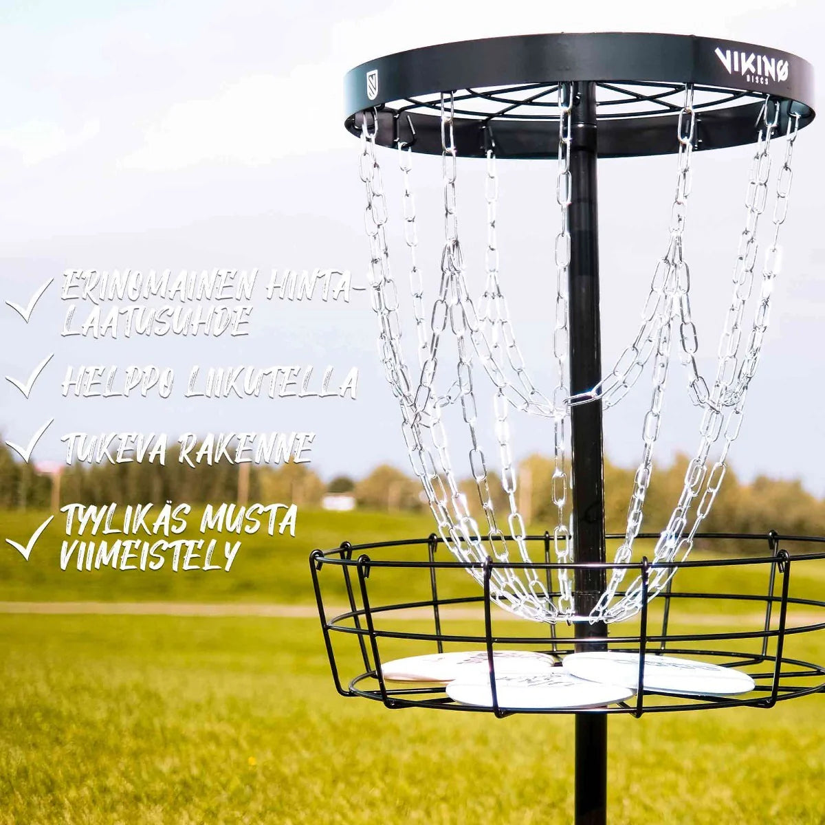 Viking Discs Battle Basket Pro Discgolf-Korb