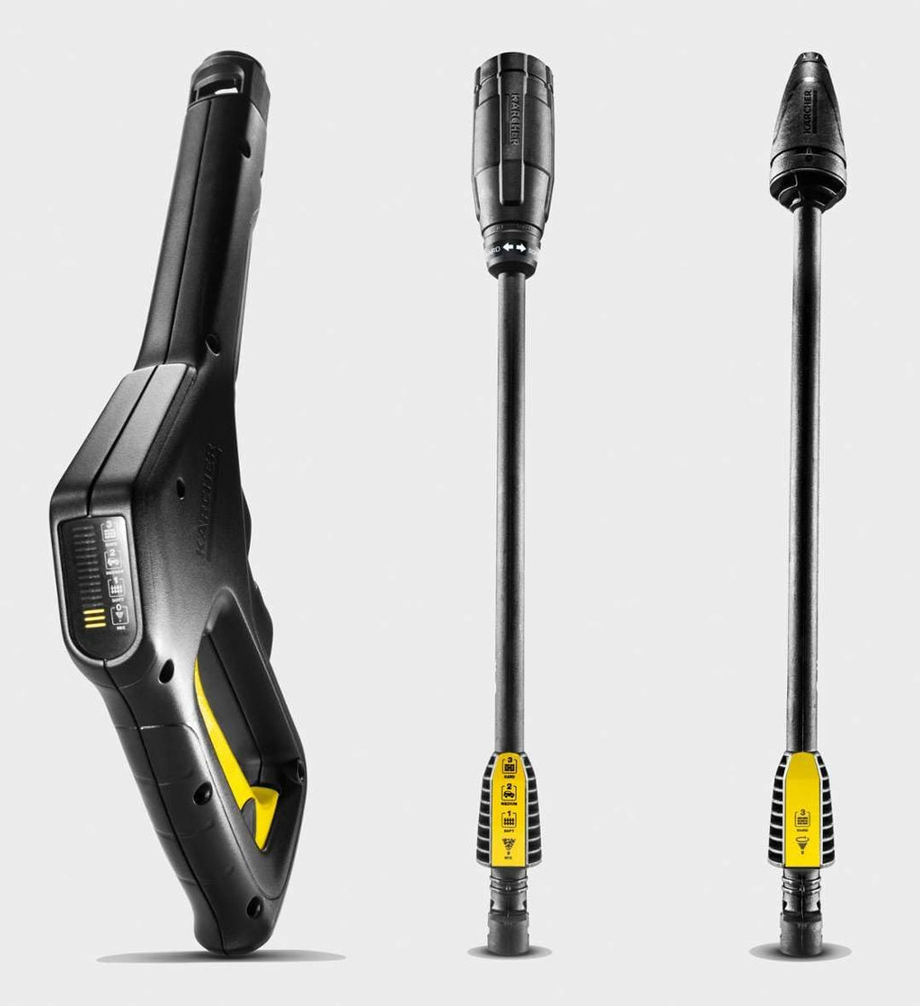 Idropulitrice Kärcher K 3 Power Control Home, Pressione: max. 120 bar, Portata: 380 l/h, Resa per area: 25 m²/h, Filtro dell'acqua, Peso: 4,4 kg, Pistola ad alta pressione, Ugello rotante, Lancia Vario Power, Home Kit