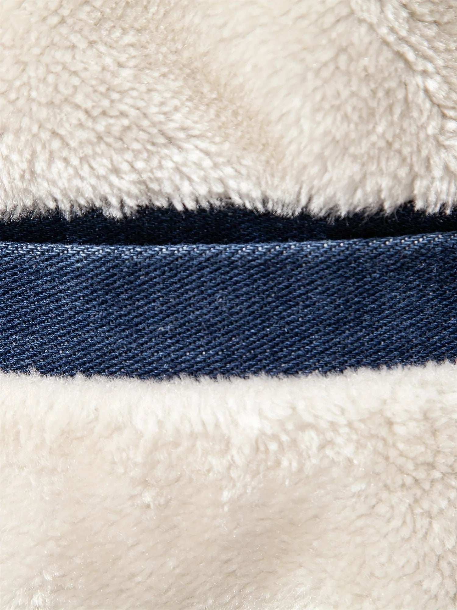 Lucas - Giacca in denim-pile da uomo