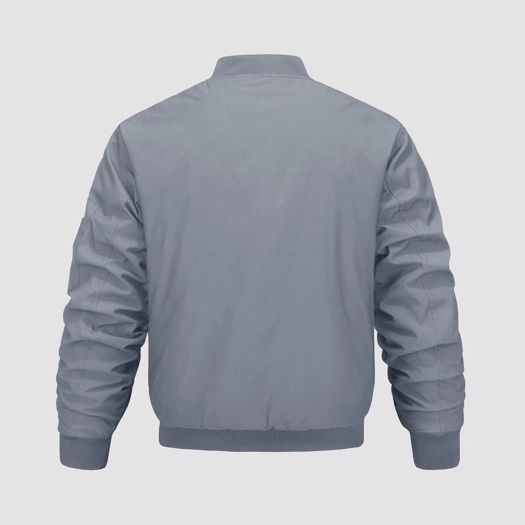 Bomber da uomo con cerniera