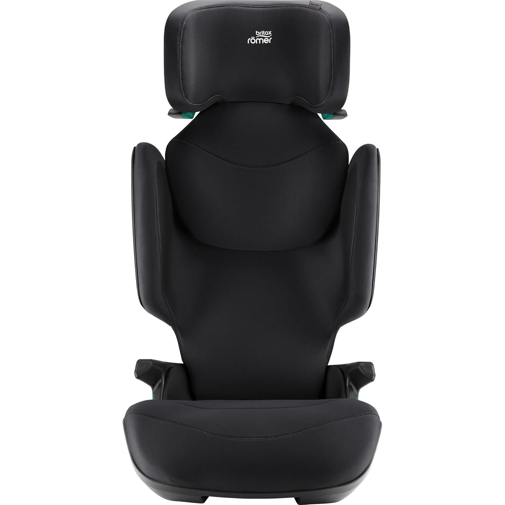 BRITAX RÖMER Kindersitz KIDFIX PRO M, für Kinder von 100-150 cm (i-Size) mit und ohne ISOFIX, 3,5-12 Jahre, Midnight Grey | Classic