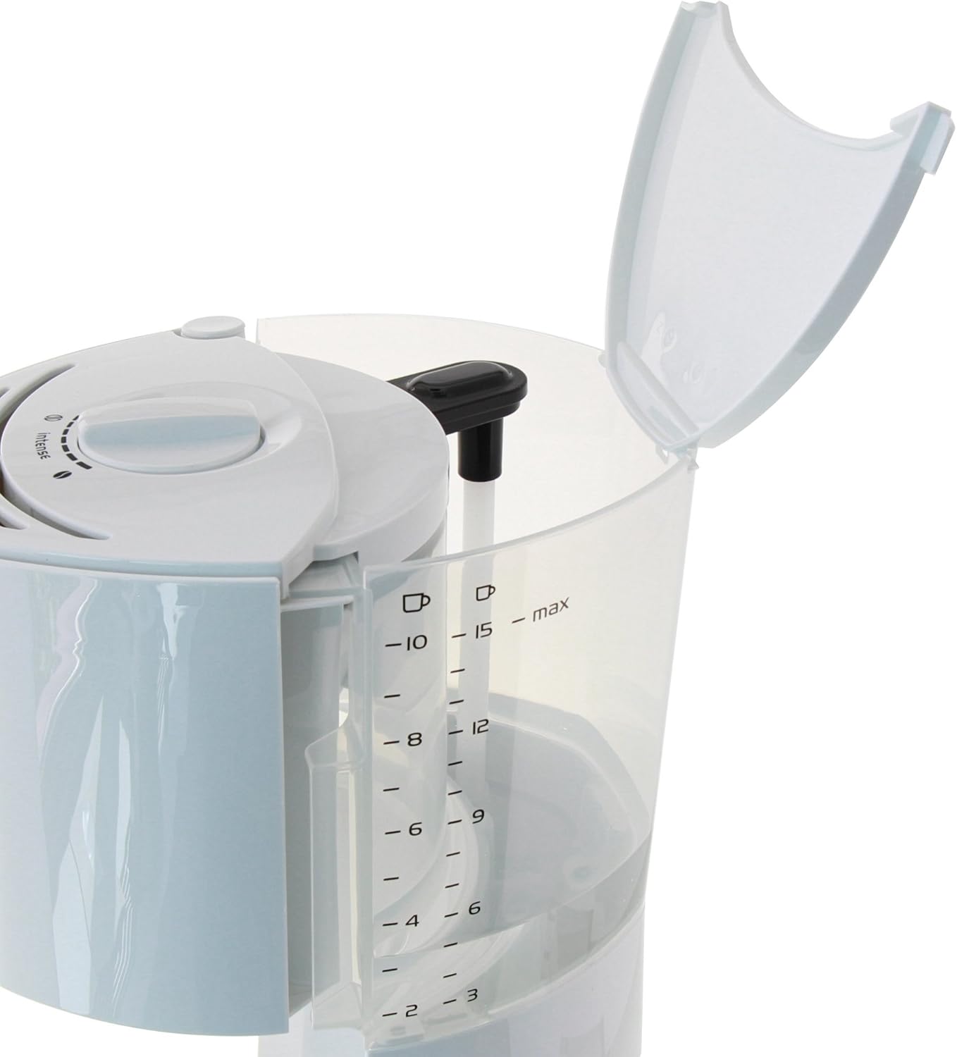 Melitta Enjoy - Macchina da caffè con filtro - con caraffa termica - sistema antigoccia - 8 tazze - bianco (1017-05)