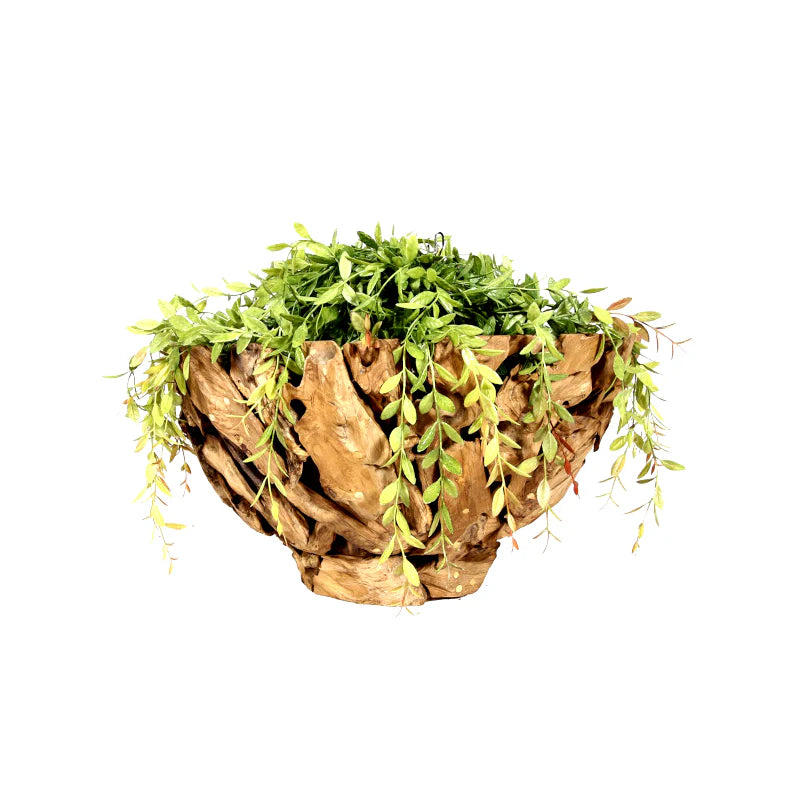 Fioriera in legno flottante IKAL XL 45 cm