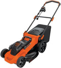 Black+Decker 2000 W Rasaerba elettrico 3in1, larghezza di taglio 48 cm, sacco di raccolta erba 50 L, 1 pezzo, LM2000