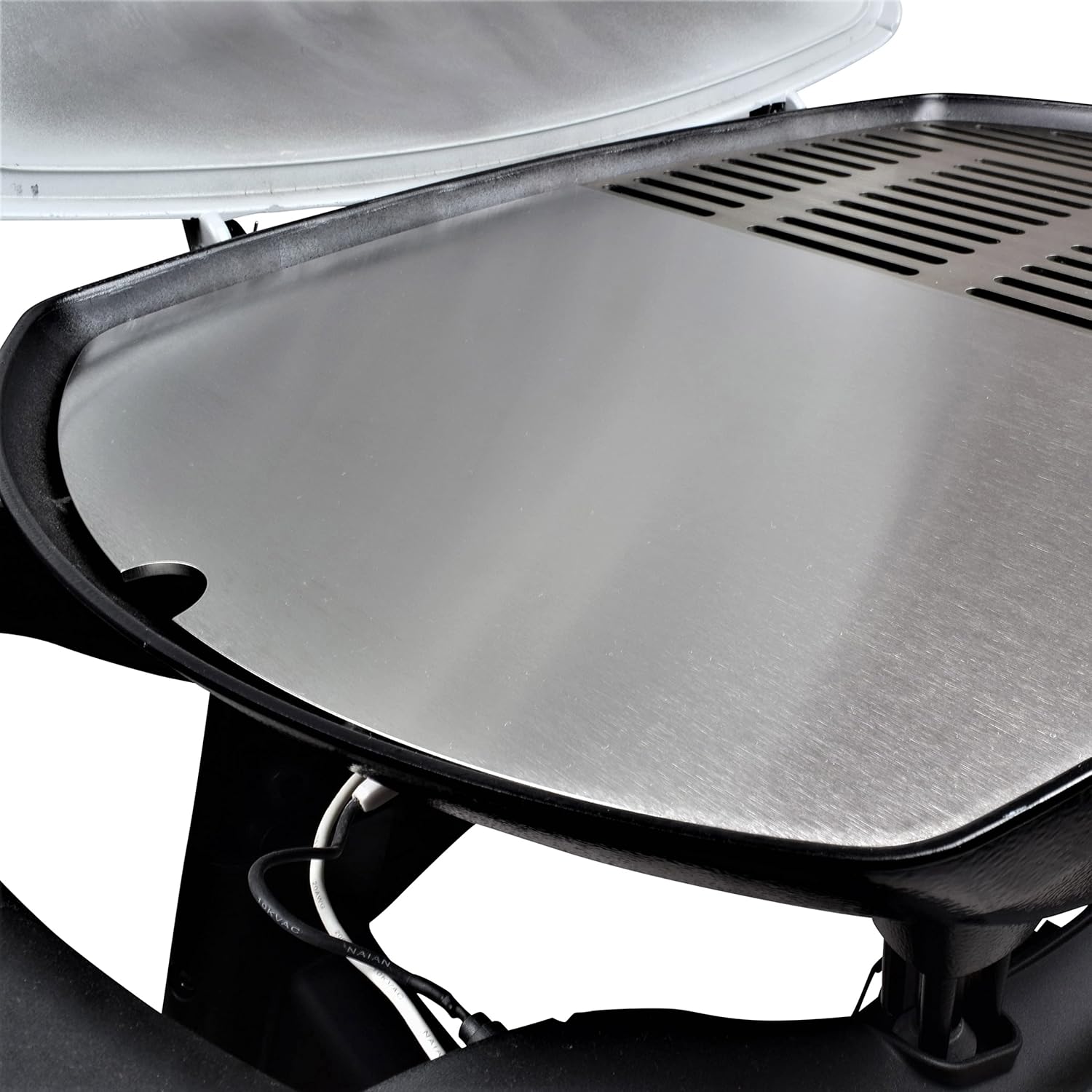 Griglie in acciaio inox per Weber Q300/3000 | lavabili in lavastoviglie - set da 2 pezzi