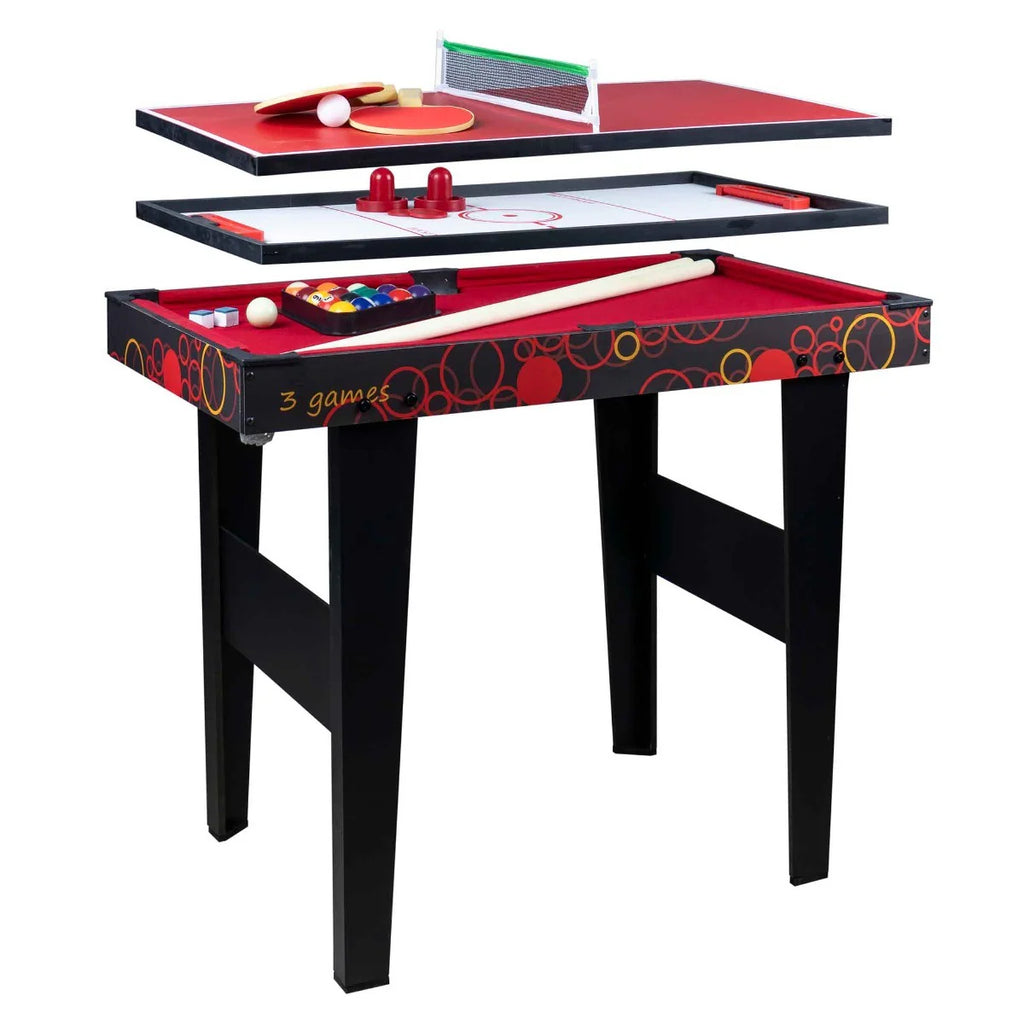 Tavolo da gioco 3 in 1