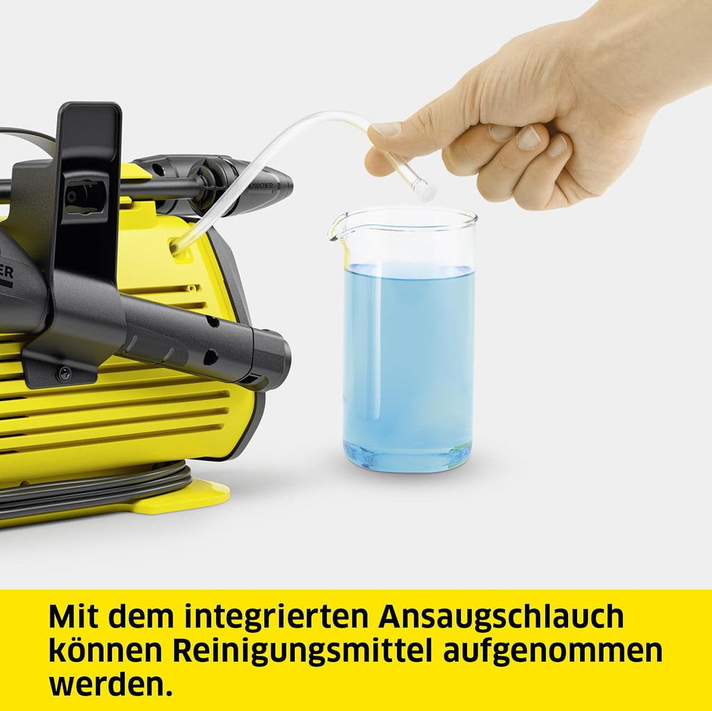 Krcher Hochdruckreiniger K 3 Power Control Home, Druck: max. 120 bar, Frdermenge: 380 l/h, Flche: 25 m/h, Wasserfilter, Gewicht: 4,4 kg, Hochdruckpistole, Dreckfrser, Strahlrohr, Home Kit