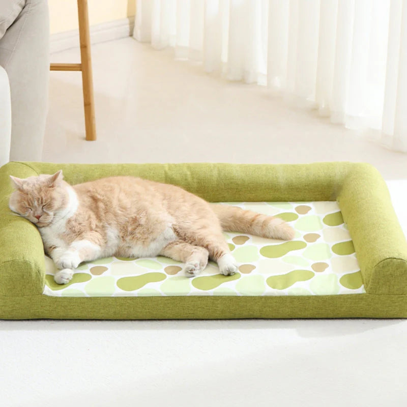 CozyNest – Luxus-Sofa-Bett für Hunde und Katzen mit Stil und Komfort