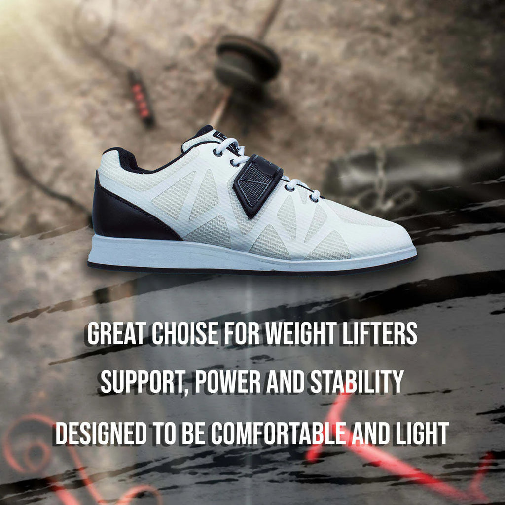 Scarpe da sollevamento pesi Core, bianco