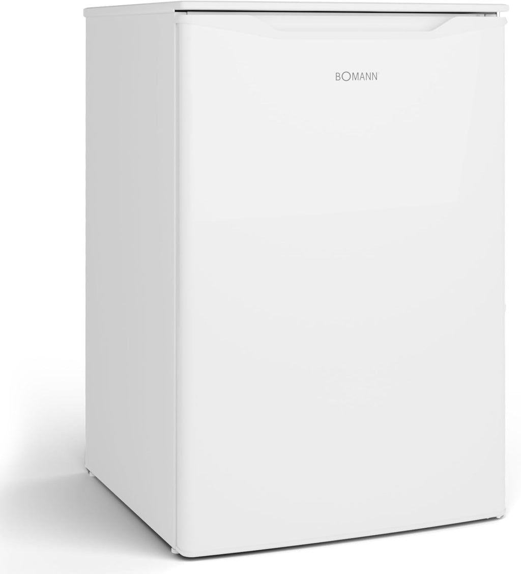 Bomann Congelatore 87L | Congelatore piccolo con intervallo di temperatura ≤ -18°C | 3 cassetti | Congelatore con cerniera della porta reversibile | Congelatore piccolo GS 7253 bianco