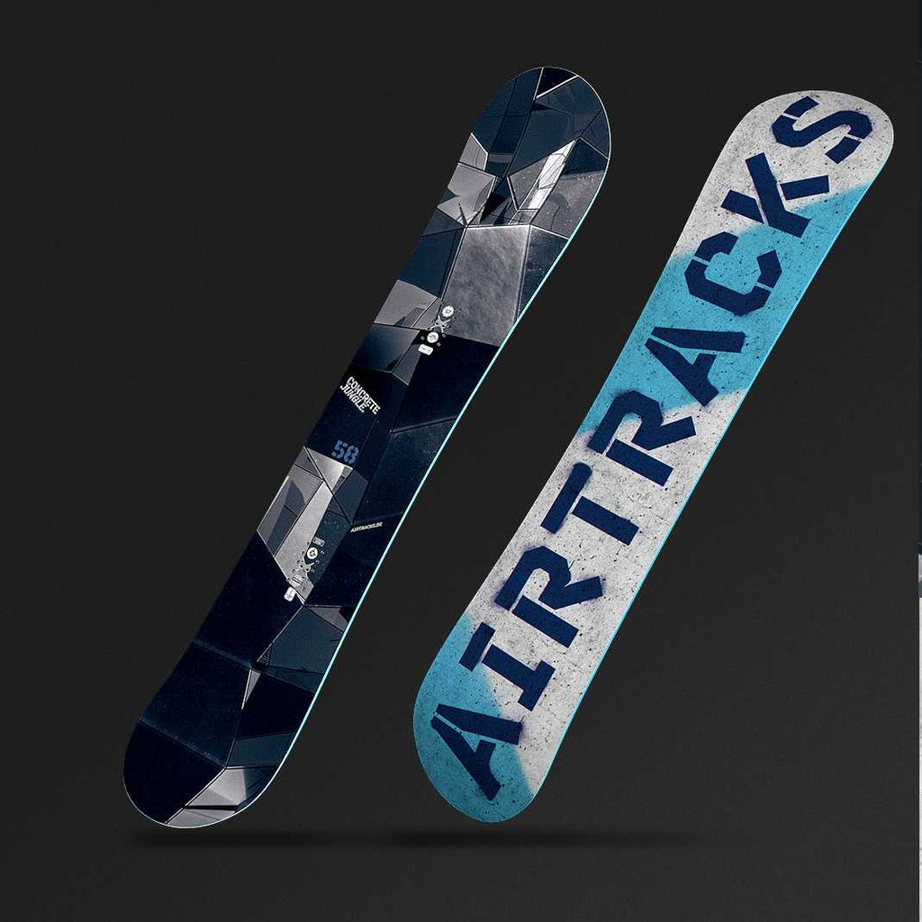 Set prodotto snowboard Jungle Hybrid Rocker da uomo
