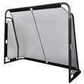 Prosport Fuballtor 220x170x80 Premium schwarz