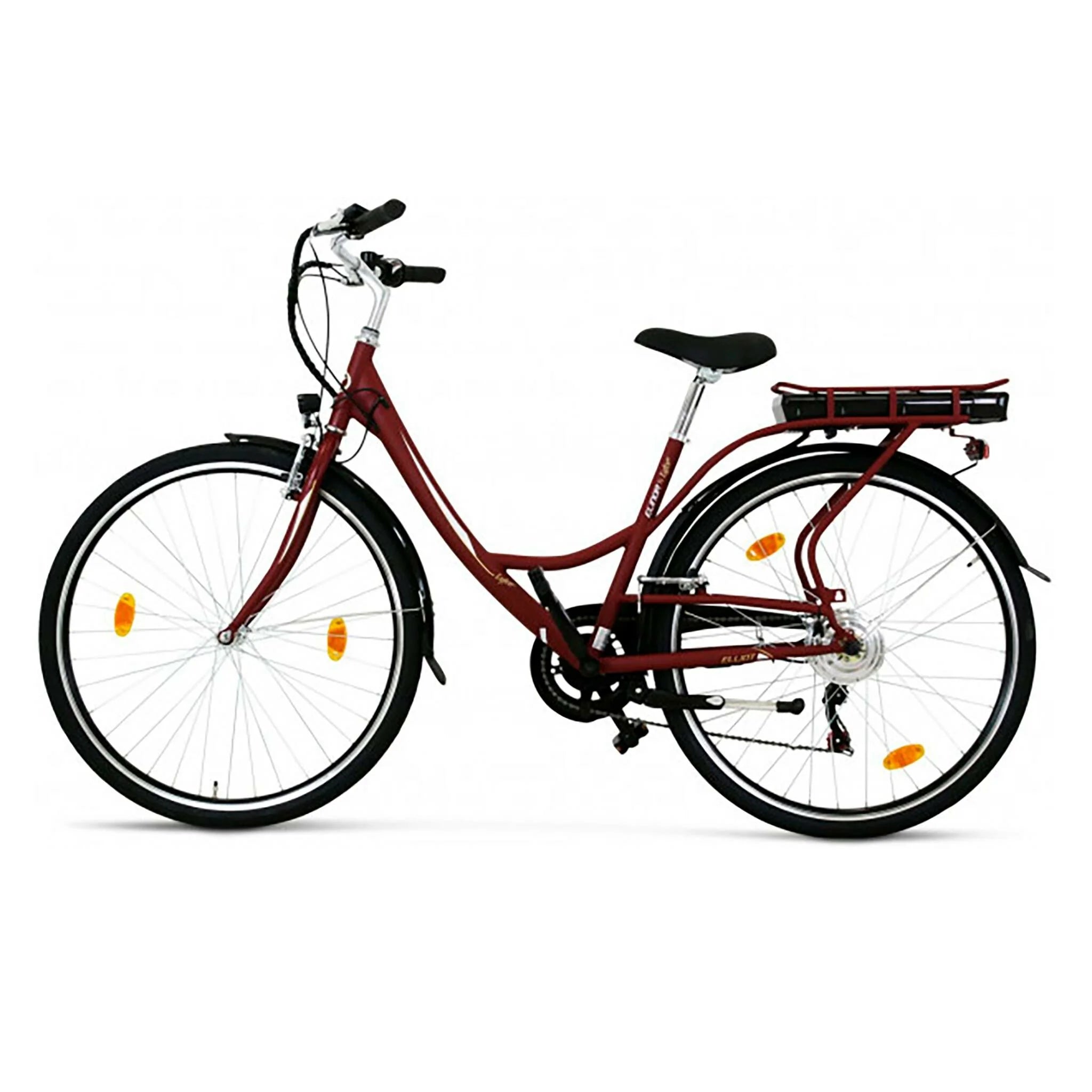 Lyfco E-Bike Elinor 28'', rosso opaco