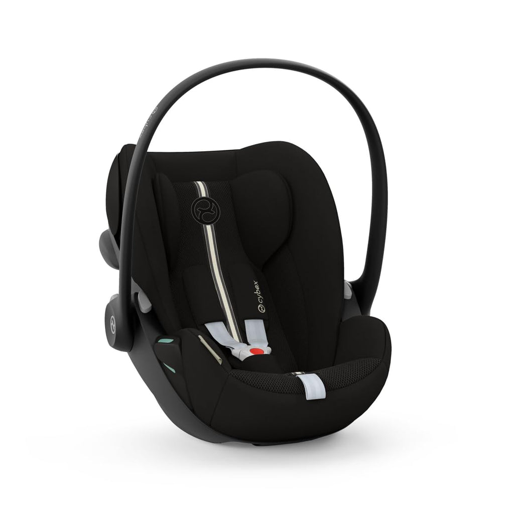 CYBEX Gold Seggiolino auto Cloud G i-Size Comfort, con riduttore per neonato, dalla nascita a circa 24 mesi, per bambini da 40 cm a 87 cm, max. 13 kg, Moon Black