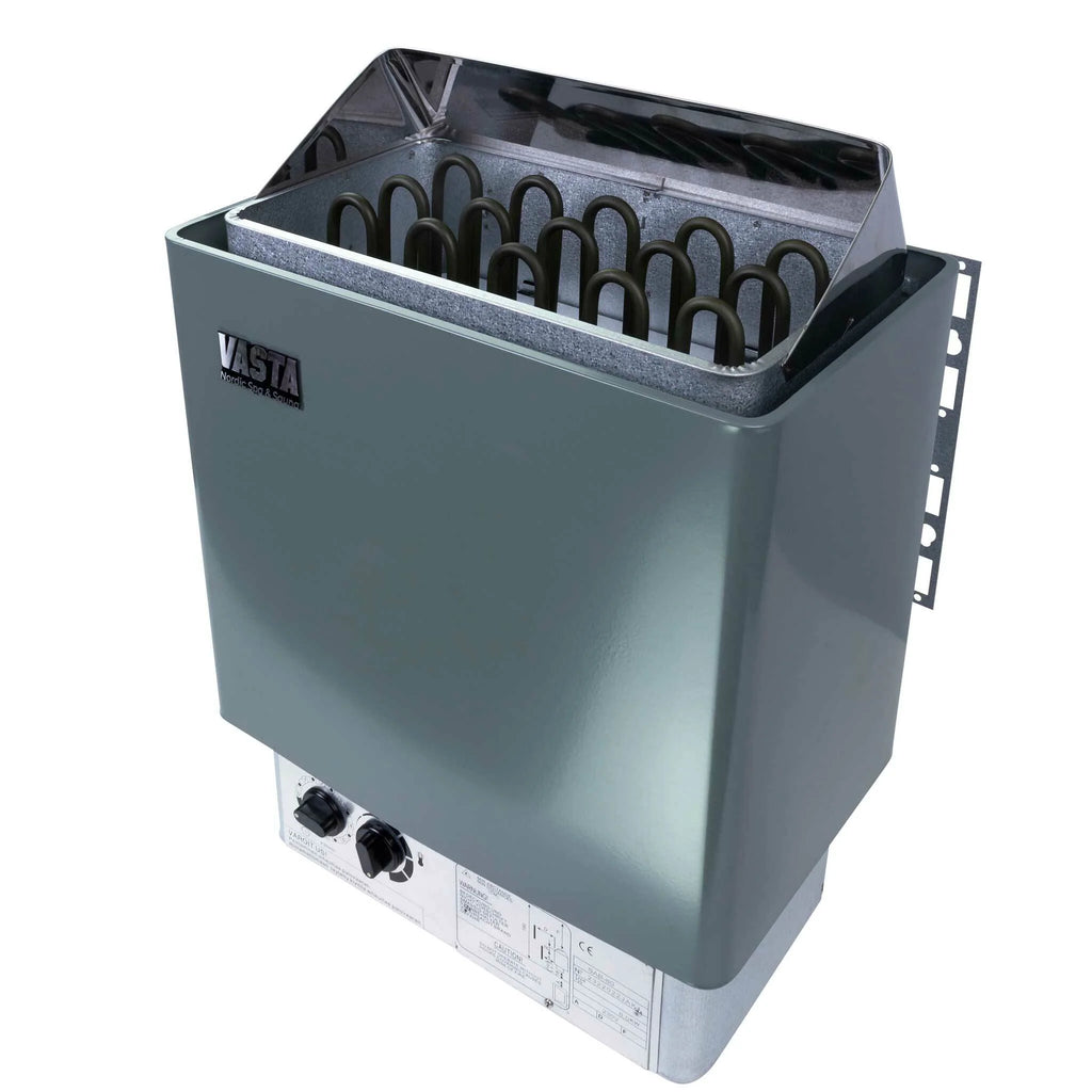 Vasta Stufa elettrica per sauna Spark 8kw, controllo fisso, 7-12m3