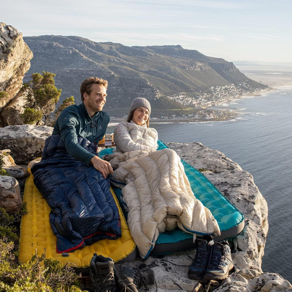Naturehike Schlafsäcke Ultraleicht 800FP Rechteckige Schlafsäcke Wasserabweisend Schlafsack für Outdoor, Camping, Wandern, Reisen