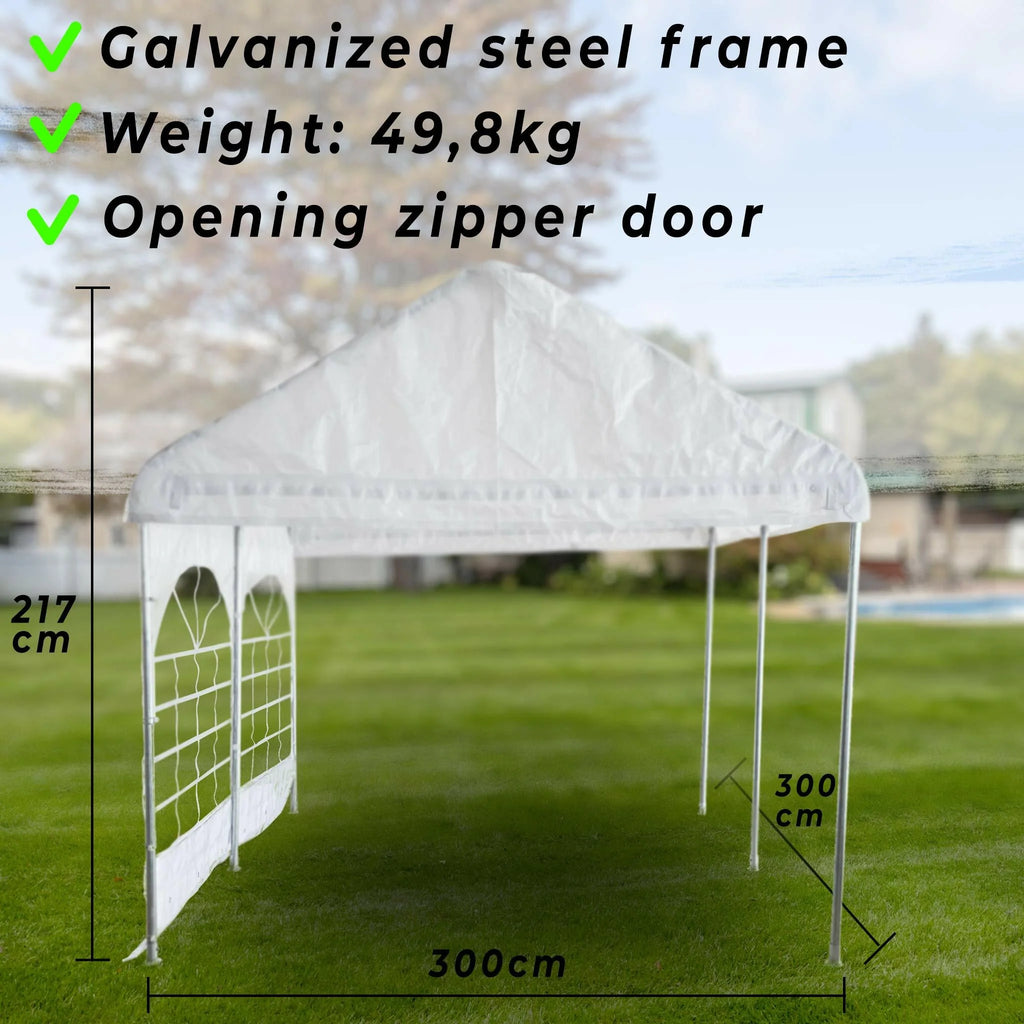 Lykke Gazebo per feste 3x3m Premium