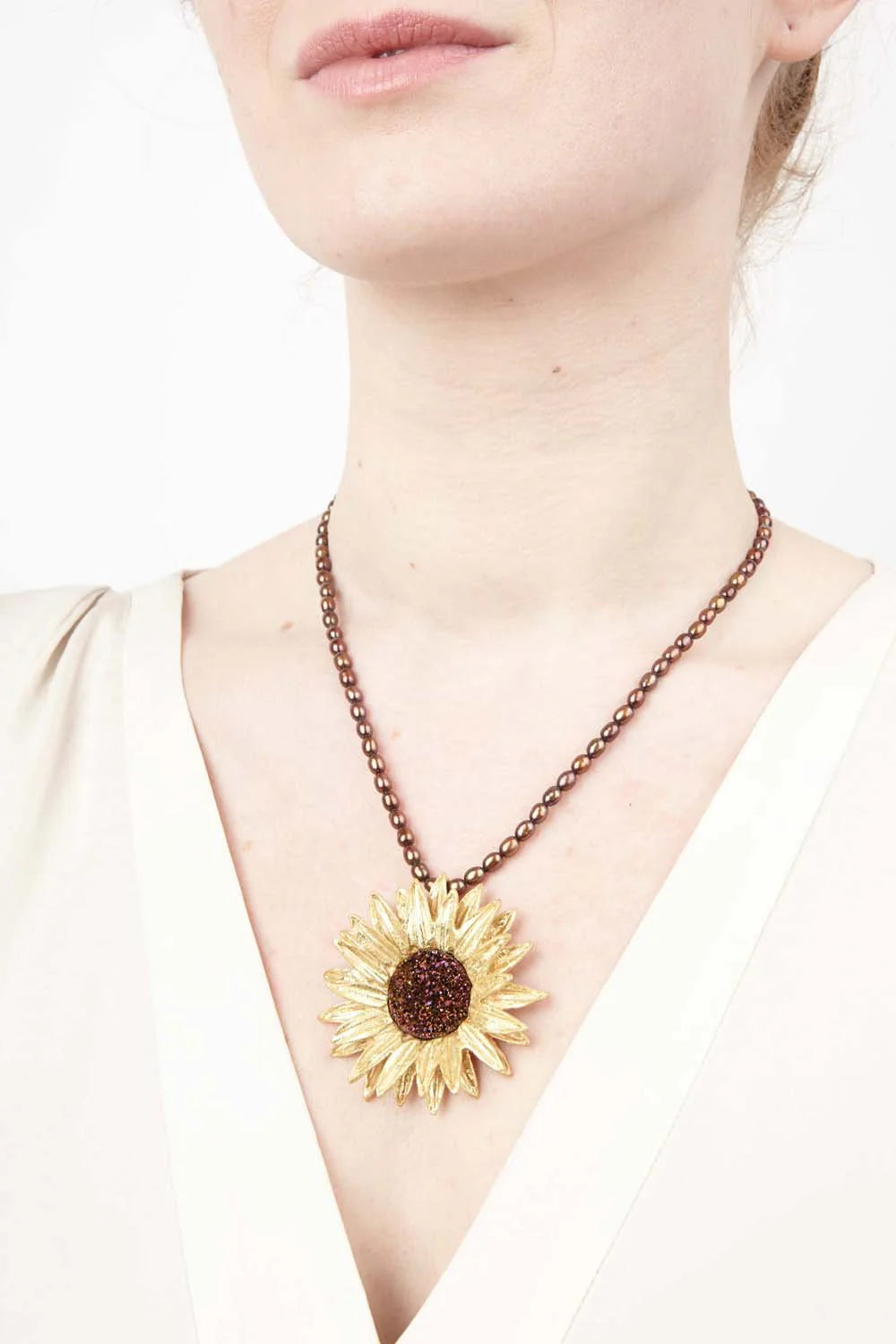 Sonnenblumen Collier