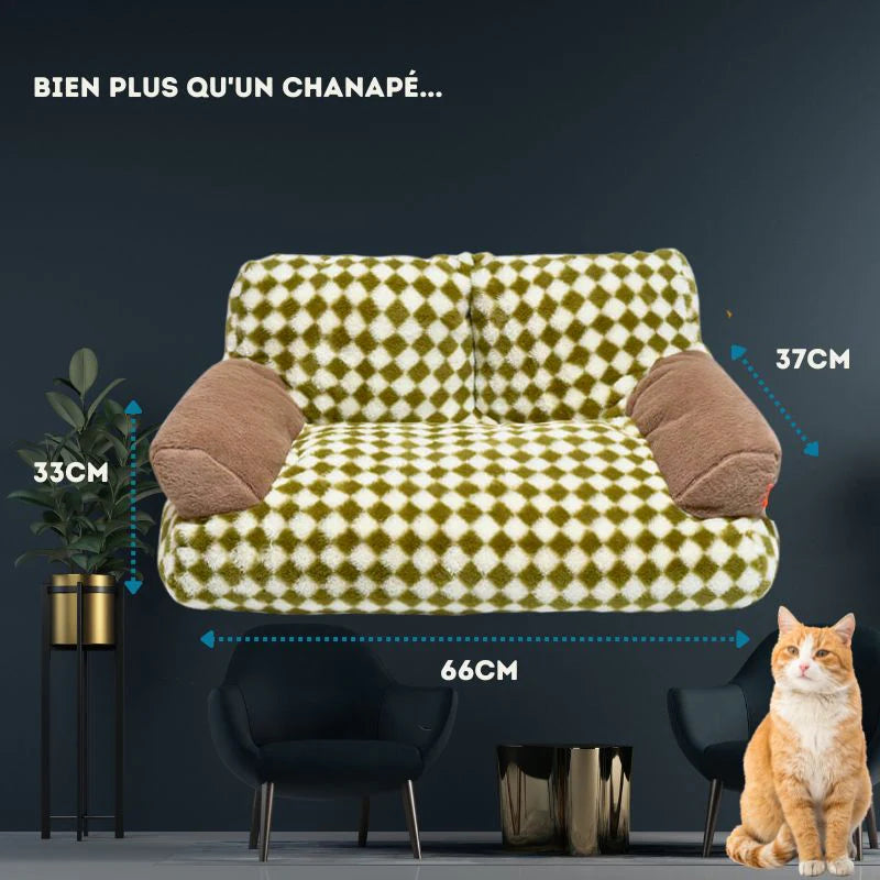 Divanetto per gatti HundeJoy – Comfort elegante per il tuo animale domestico