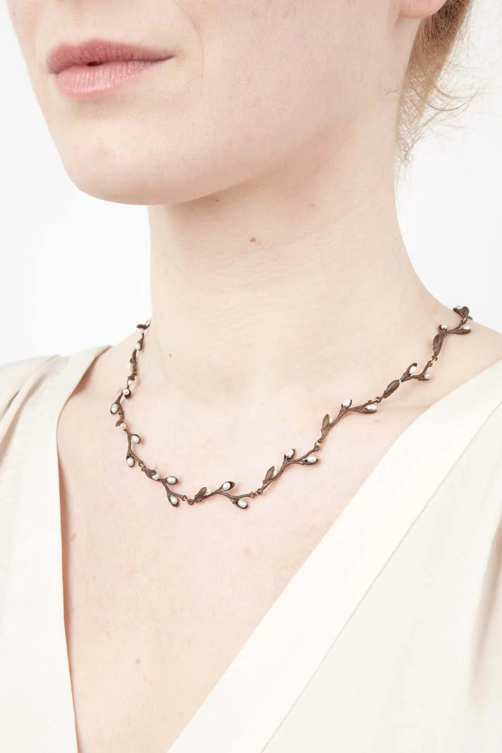 Weidenktzchen Collier - Zart