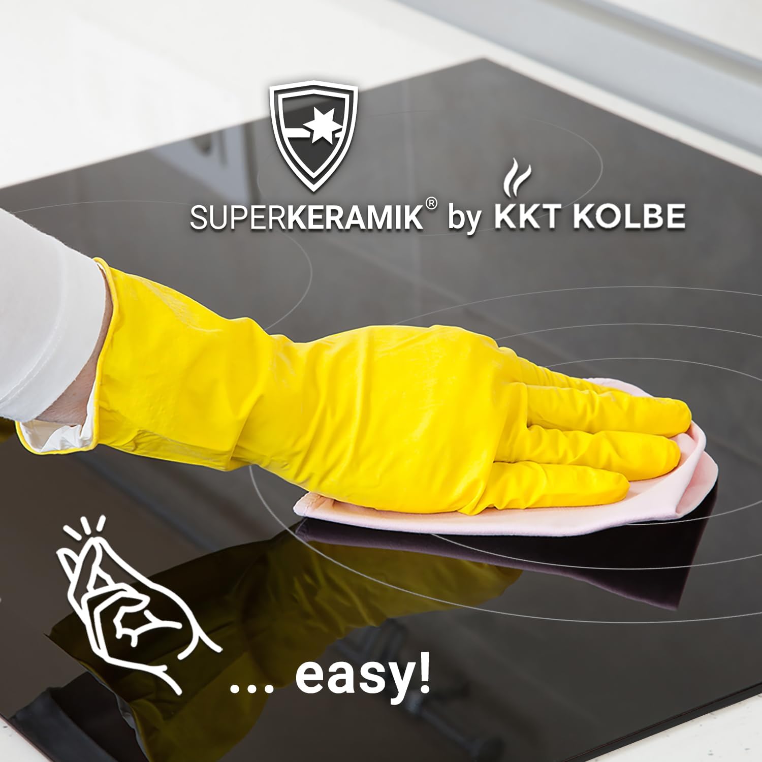 KKT KOLBE Autarkes Herdset | 60cm Einbaubackofen BO8805SS | 59cm Induktionskochfeld IH85900RL | Grill | Heißluft | Automatik-Timer | 2-fach Wärmeschutzverglasung | Kindersicherung | SET8805IH859RL