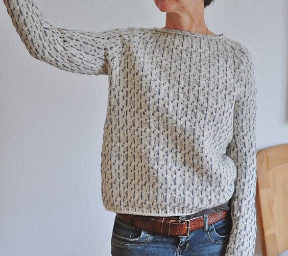 Lozenda - Elegante maglione grigio