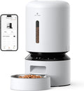 PETLIBRO Mangiatoia Automatica Gatti da 5L, Mangiatoia Intelligente per Gatti con WiFi 5G/2.4G, Dispenser Automatico di Cibo Secco per Gatti o Cani con Controllo Tramite App, 1-10 Pasti al Giorno, Bianco