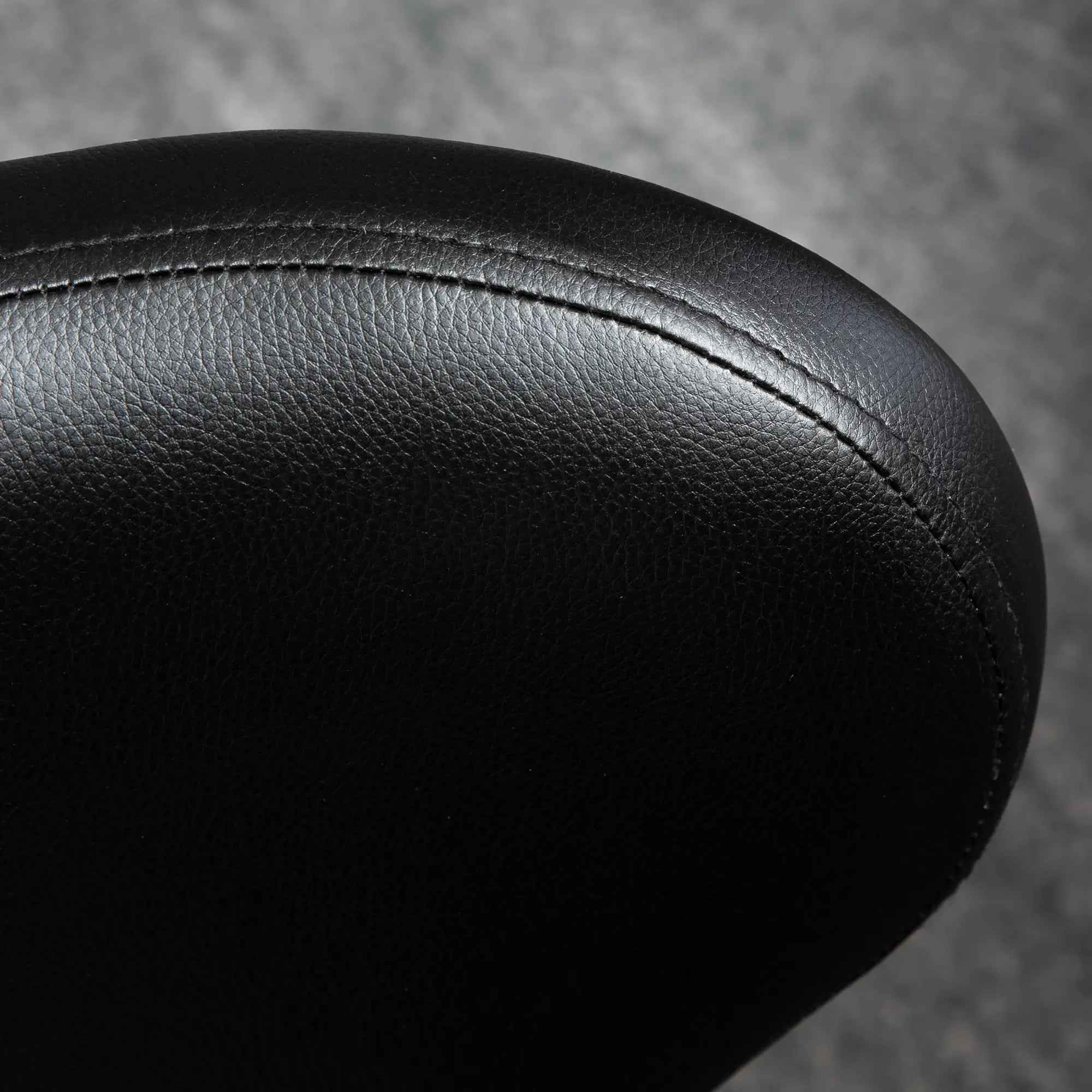 HOMCOM Rollhocker Massagehocker - drehbarer Arbeitshocker 360° - höhenverstellbare Sitzfläche 49-64H cm, ergonomische Rückenlehne