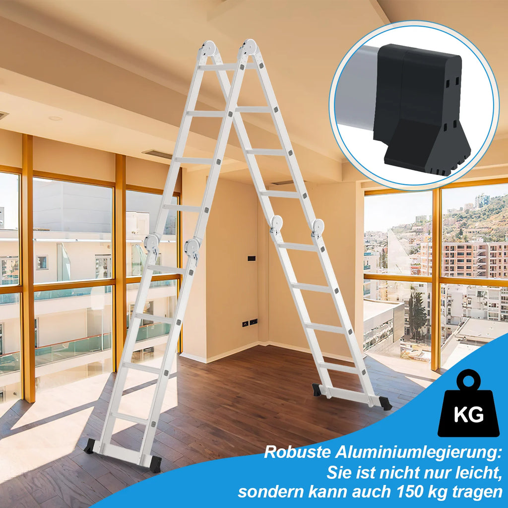 Scala multiuso in alluminio Sonnewelt 4.7M/5.8M