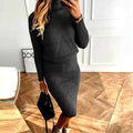 Gemütliches Pullover-Strickkleid - Lozenda