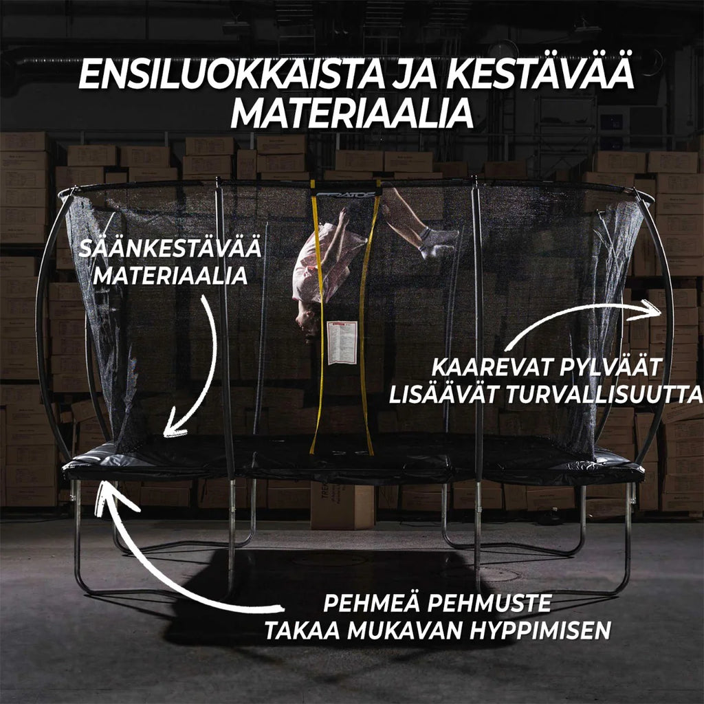 Stratos Trampolino Rettangolare 213 x 305 cm / 7 x 10 piedi