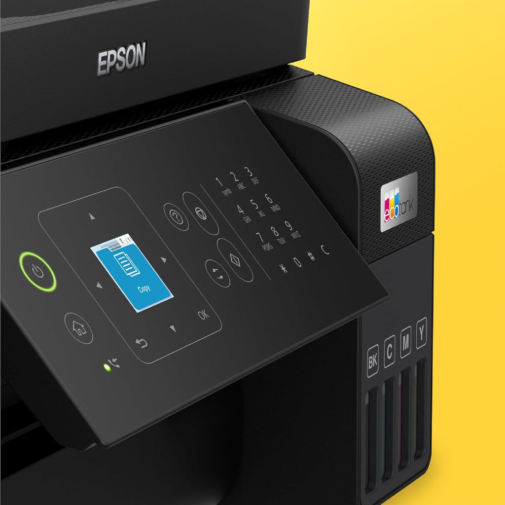 Epson EcoTank ET-4800 Stampante multifunzione A4 con serbatoio di inchiostro e Wi-Fi, con inchiostro incluso per un massimo di 3 anni
