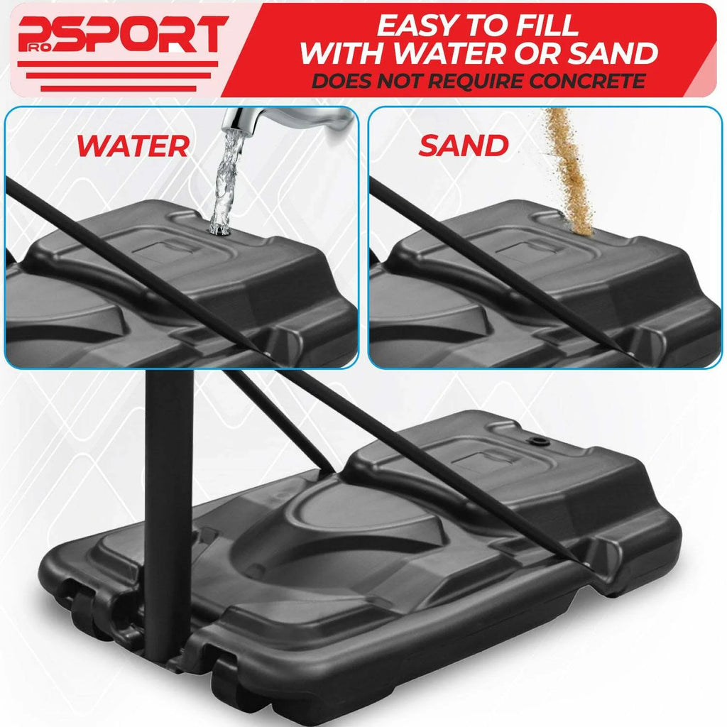 ProSport Canestro da basket Premium 2,3-3,05 m