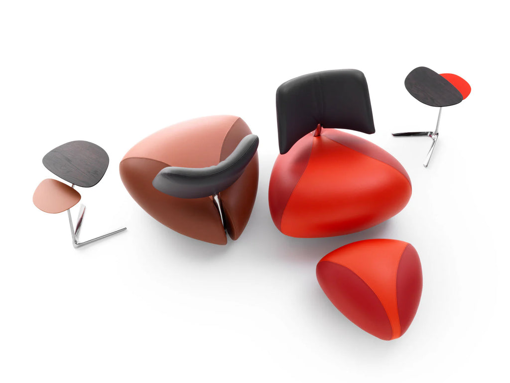 Leolux Designsessel Pallone Leder Senso verschiedene Gren