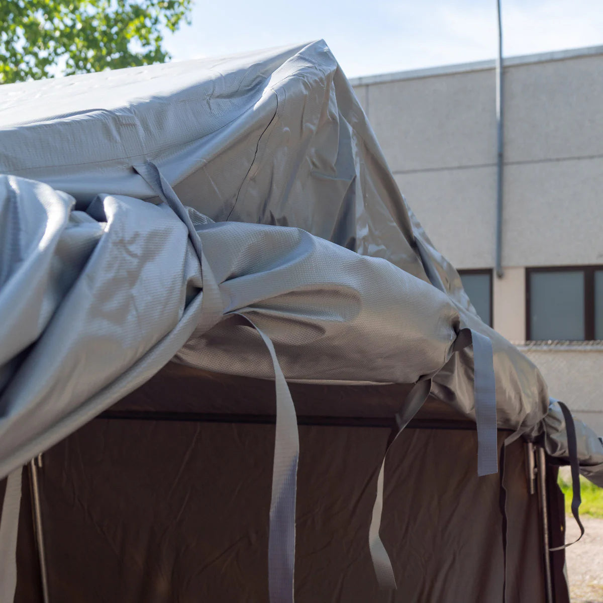 Fornorth Tenda garage 2,7x5,1m, grigio chiaro