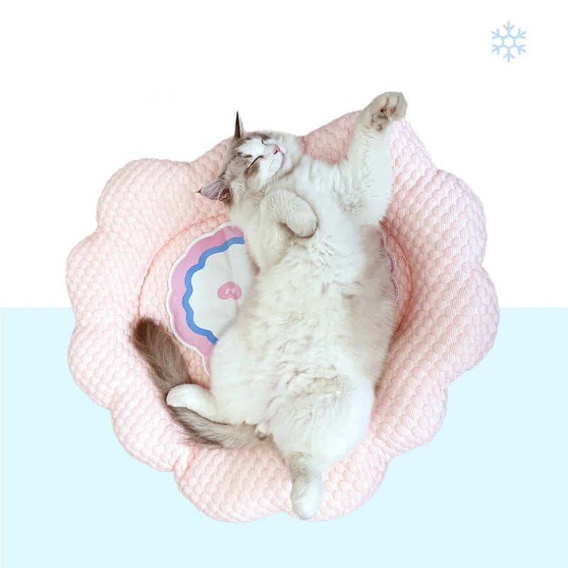 CoolKitty - Kühles Katzenbett mit Ice Mat für heie Tage