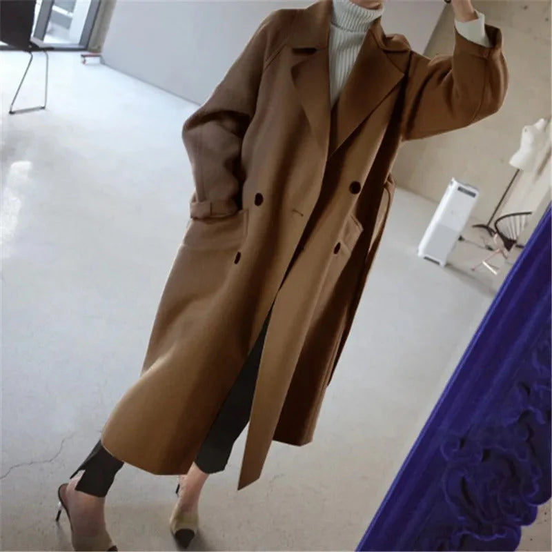 Cappotto da donna con revers