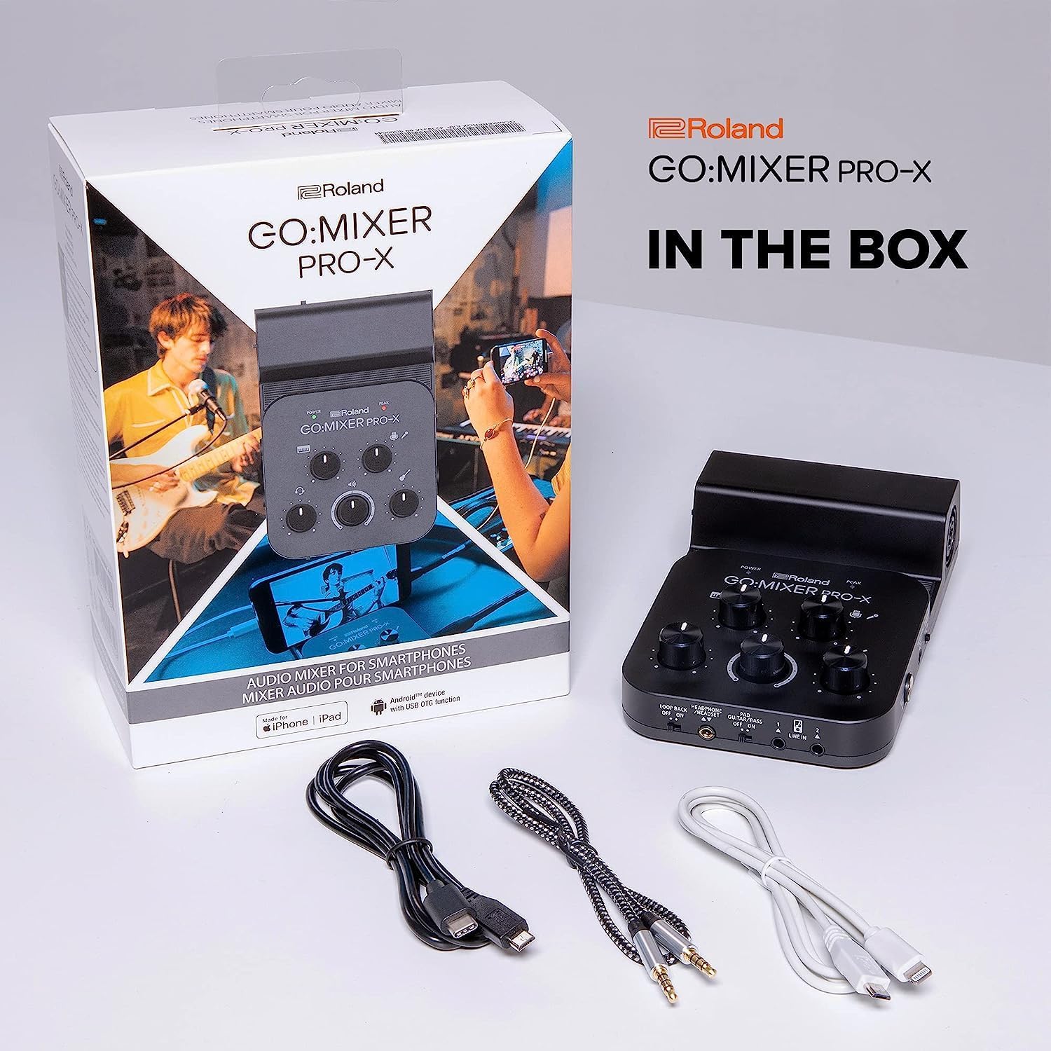 Roland GO:MIXER PRO-X Audio Mixer für Smartphones