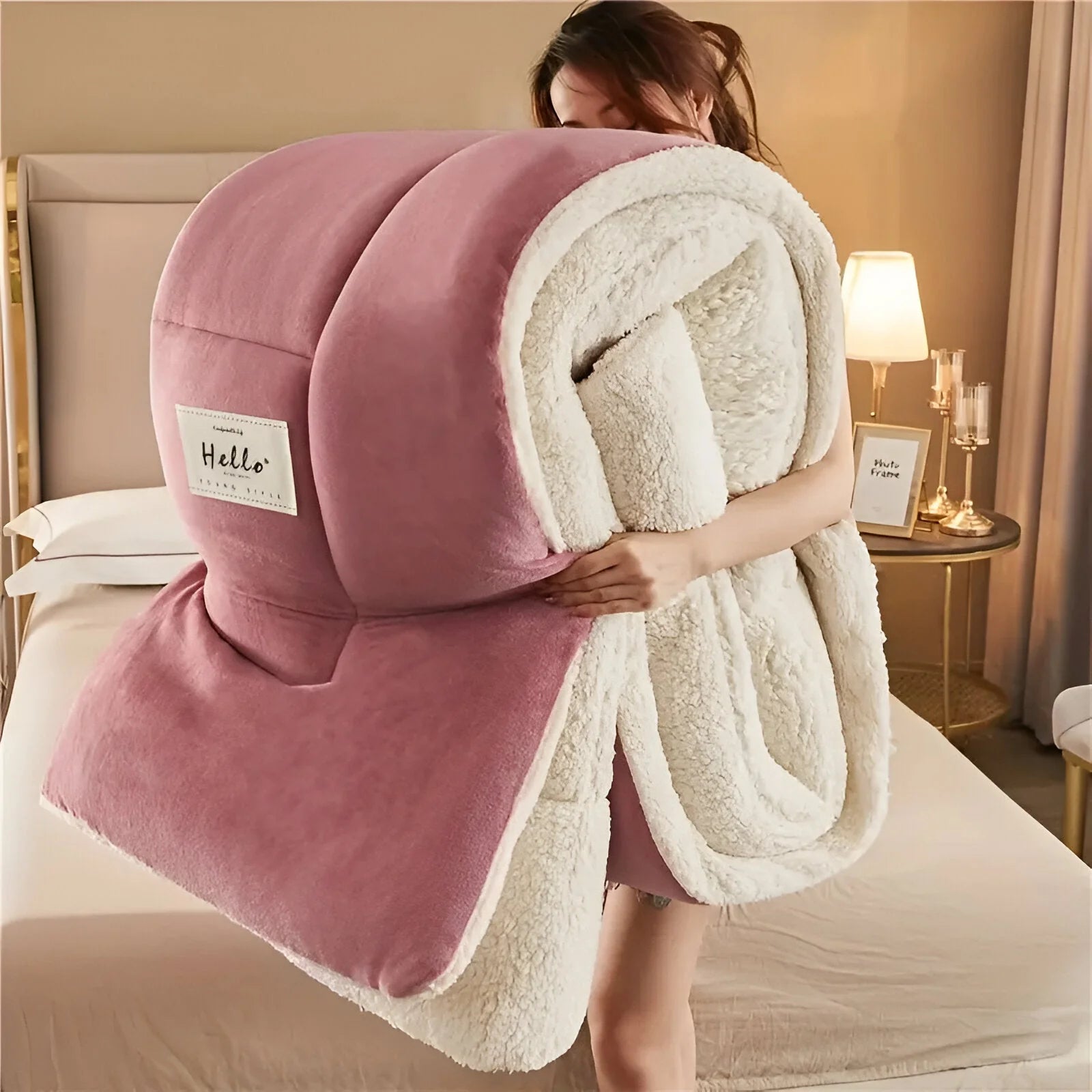 Soffice Coperta in Pile – Lussuosa Coperta per il Massimo Comfort e Accoglienza