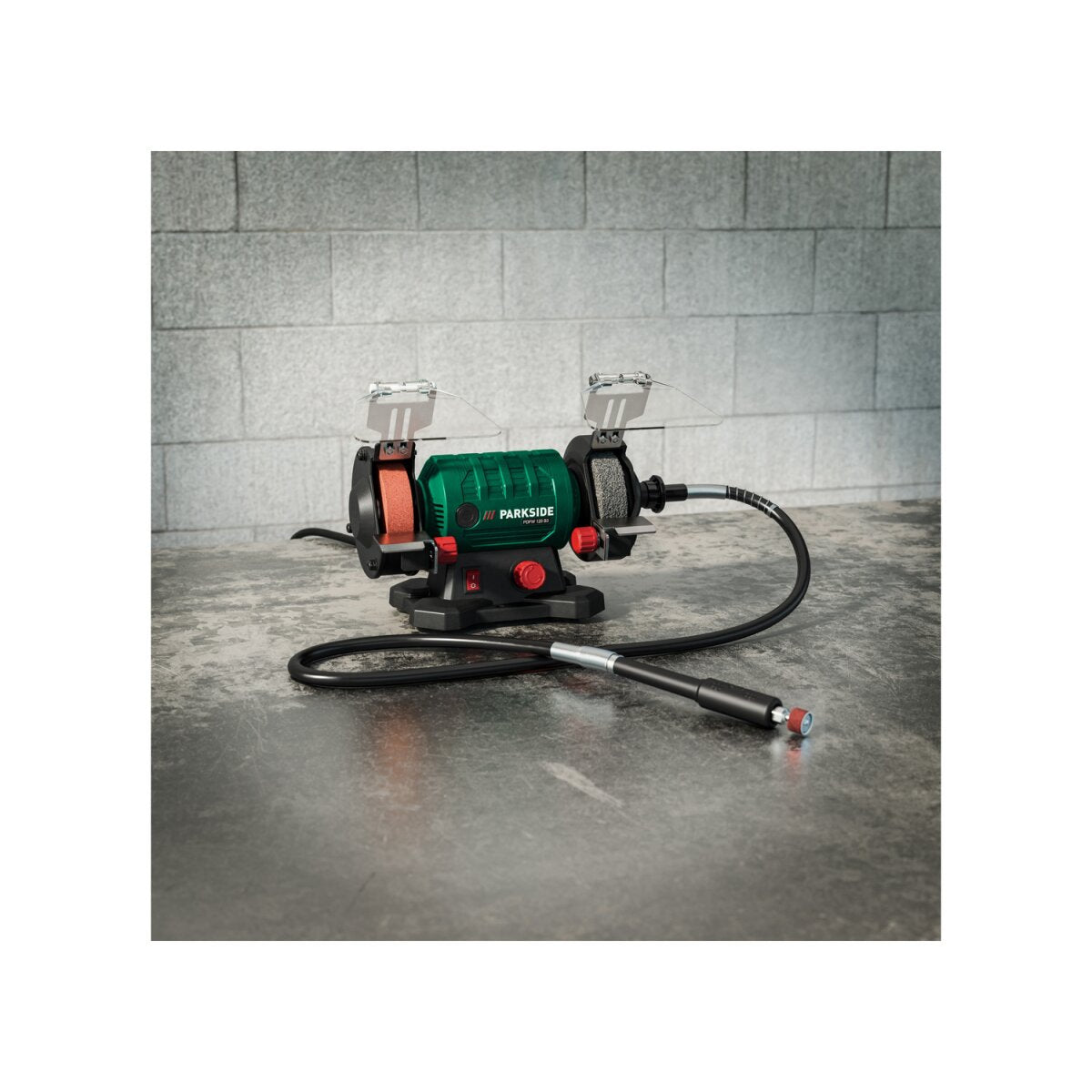 PARKSIDE® «PDFW 120 B3» Smerigliatrice doppia, 120 W - Prodotto di seconda scelta, ottimo