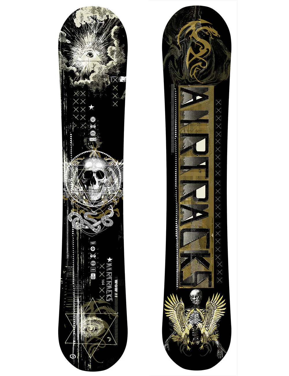 Snowboard WOW Wide Rocker Carbon Set