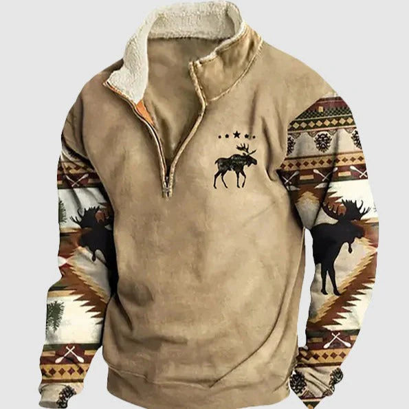 Herren Fleecepullover