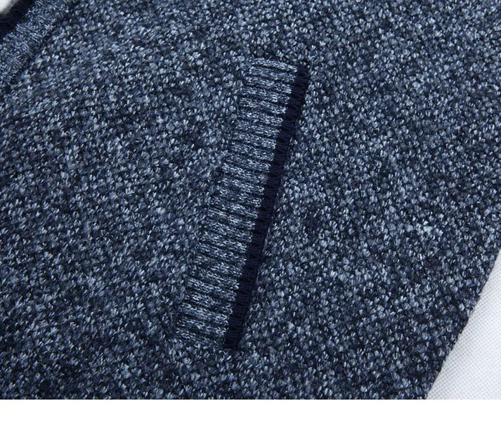Warm vest with zipper