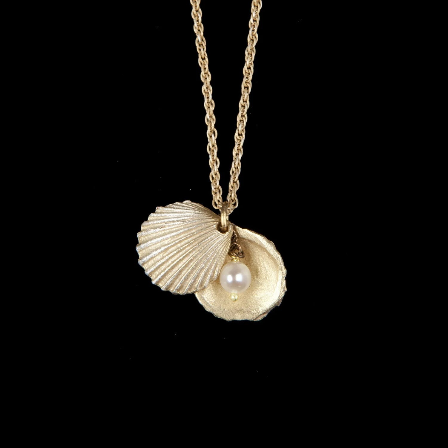 Herzmuschel - Kette mit Anhnger