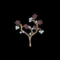 Spilla Ume - Fiori