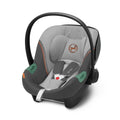 CYBEX Gold Babyschale Aton S2 i-Size, Ab Geburt bis ca. 24 Monate, Max. 13 kg, Inkl. Neugeboreneneinlage, SensorSafe kompatibel, Ocean Blue