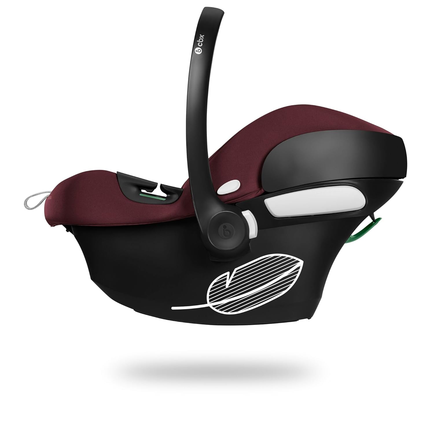 CBX by CYBEX Seggiolino Auto Aton B2 i-Size, Dalla nascita fino a ca. 24 mesi, Max. 13 kg, Inclusivo riduttore neonato, Compatibile con SensorSafe, Rosso